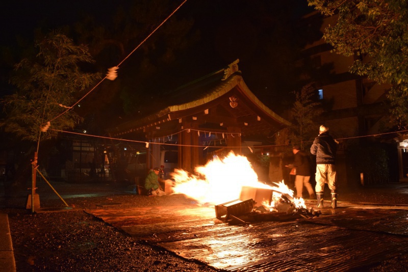 Grand fire festival